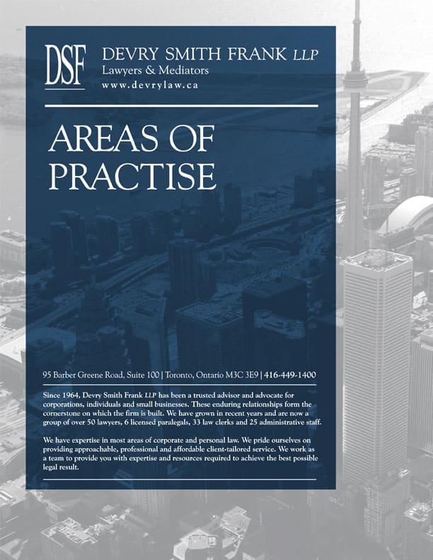 Areas Of Practice