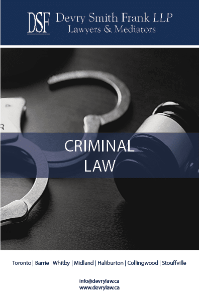 Criminal law brochure