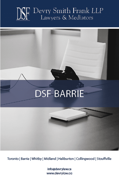 DSF Barrie brochure
