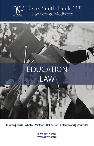 education law brochure