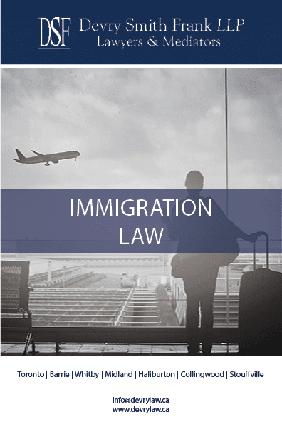 immigration law brochure