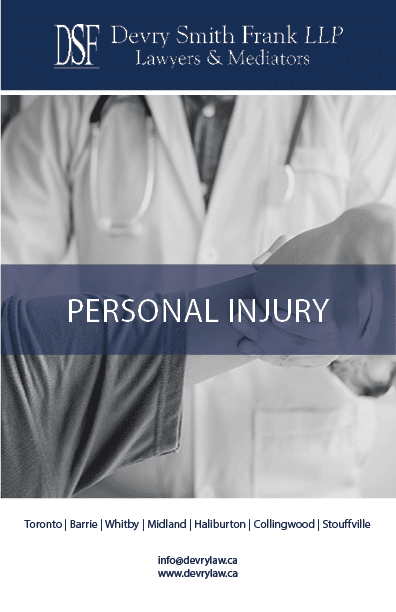 personal injury brochure
