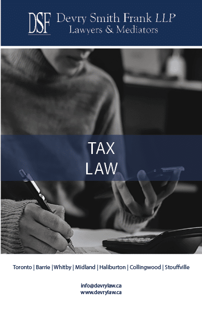 tax law brochure
