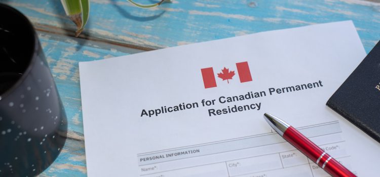 Application for Canadian permanent residency
