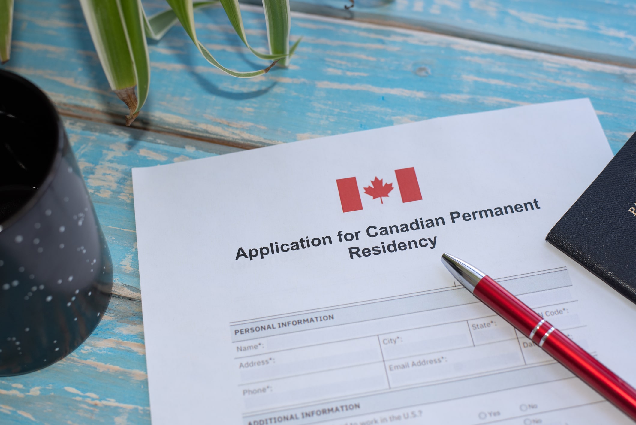 Application for Canadian permanent residency